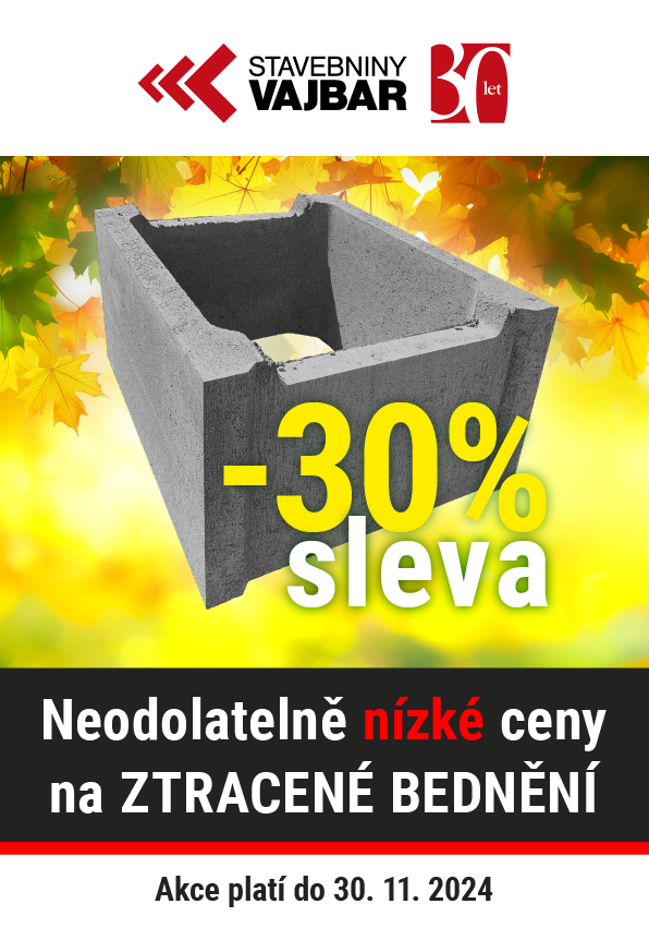 Podzimní neodolatelné ztracené bednění